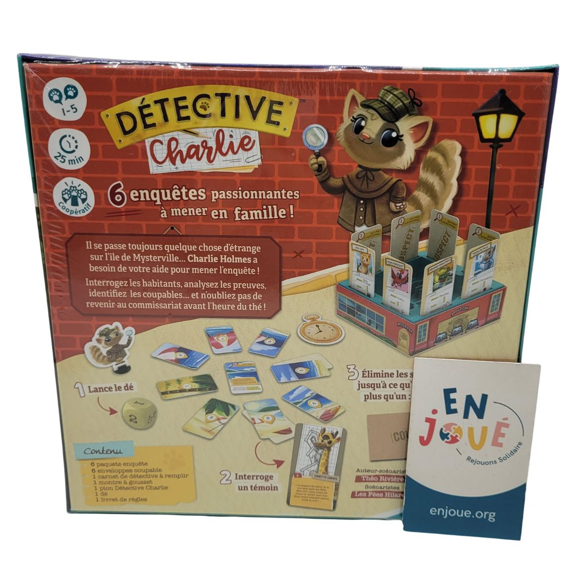 Jeu coopératif - Détective Charlie - Loki - À partir de 7 ans. Comme neuf - Vue 3 - 